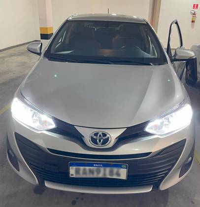 TOYOTA YARIS 1.5 16V FLEX SEDAN XL PLUS CONNECT MULTIDRIVE TOYOTA YARIS 1.5 16V FLEX SEDAN XL PLUS CONNECT MULTIDRIVE